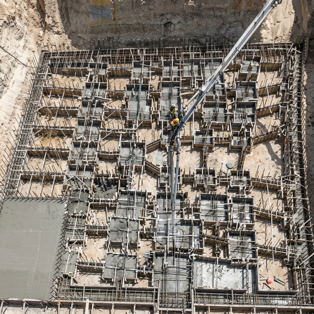 Concrete Ground Base